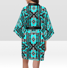 Load image into Gallery viewer, Chiefs Mountain Sky Kimono Robe
