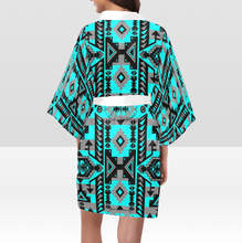 Load image into Gallery viewer, Chiefs Mountain Sky Kimono Robe
