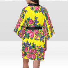 Load image into Gallery viewer, Kokum&#39;s Revenge Yellow Kimono Robe
