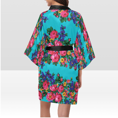 Kokum's Revenge Sky Kimono Robe