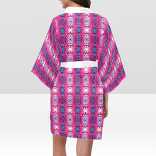 Load image into Gallery viewer, Bright Wave Kimono Robe
