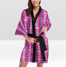 Load image into Gallery viewer, Bright Wave Kimono Robe
