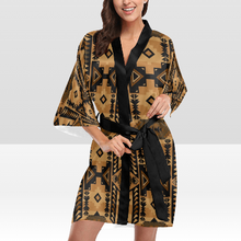 Load image into Gallery viewer, Chiefs Mountain Tan Kimono Robe
