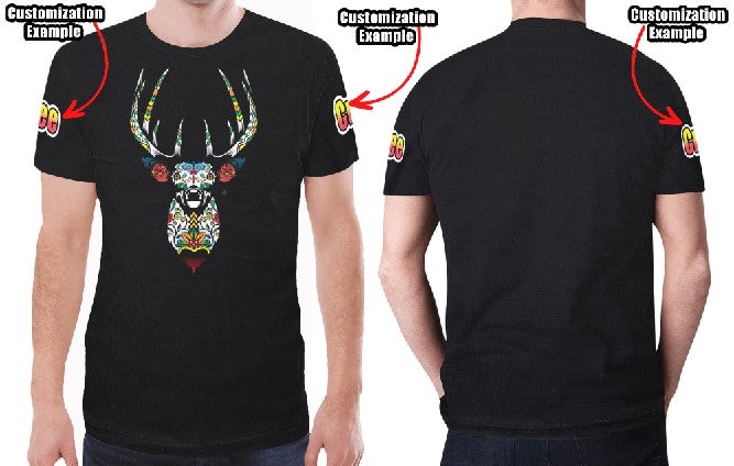 Buffalo Spirit Guide (Black) New T-shirt for Men