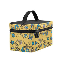 Load image into Gallery viewer, Blue Trio Tuscan Cosmetic Bag
