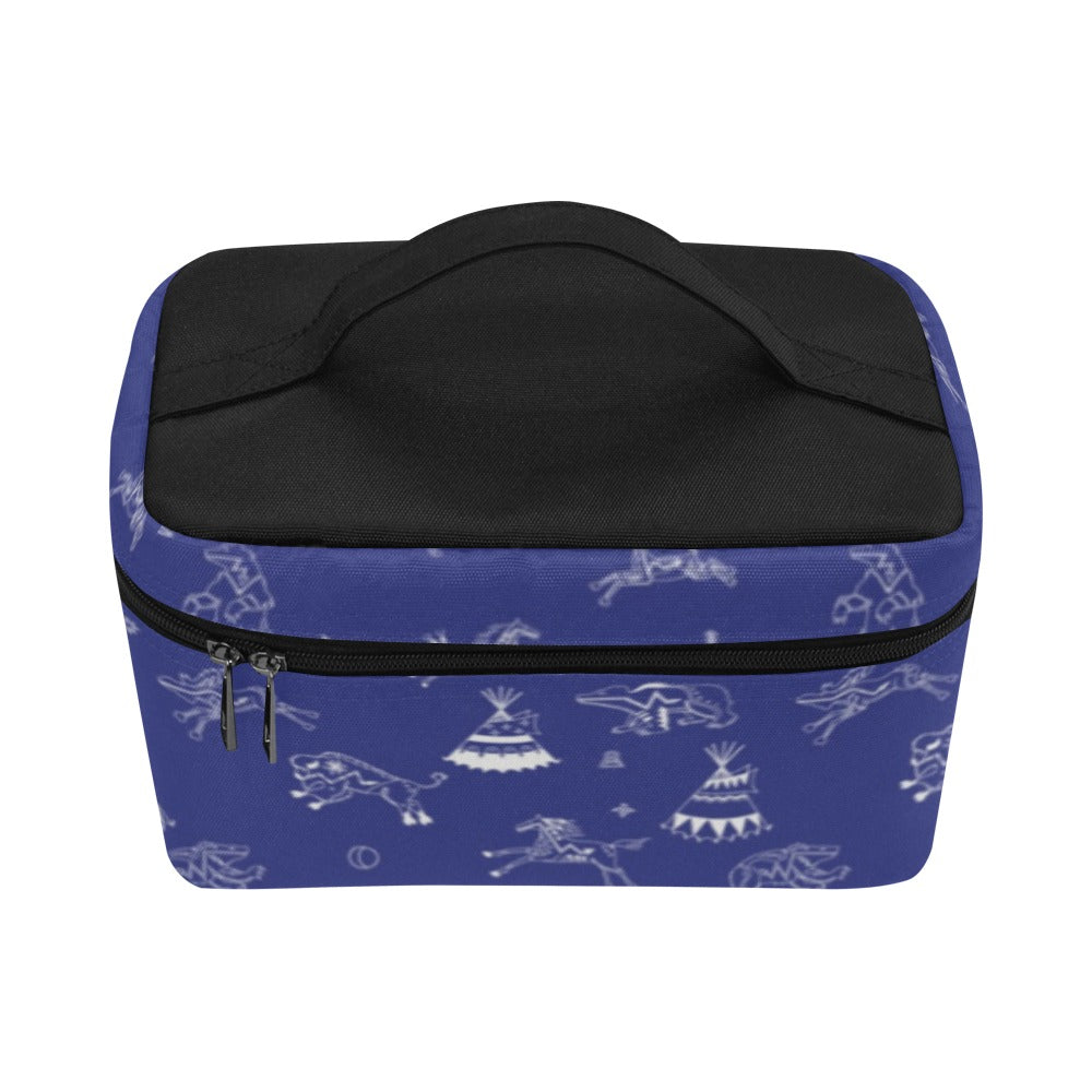 Ledger Dables Blue Cosmetic Bag