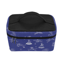 Load image into Gallery viewer, Ledger Dables Blue Cosmetic Bag
