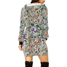 Load image into Gallery viewer, Grandmother Stories Br Bark Hoodie Dress
