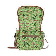 Load image into Gallery viewer, LightGreen Yellow Star Saddle Bag
