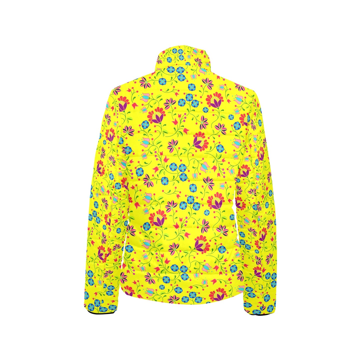 Fleur Indigine Mais Women's Stand Collar Padded Jacket