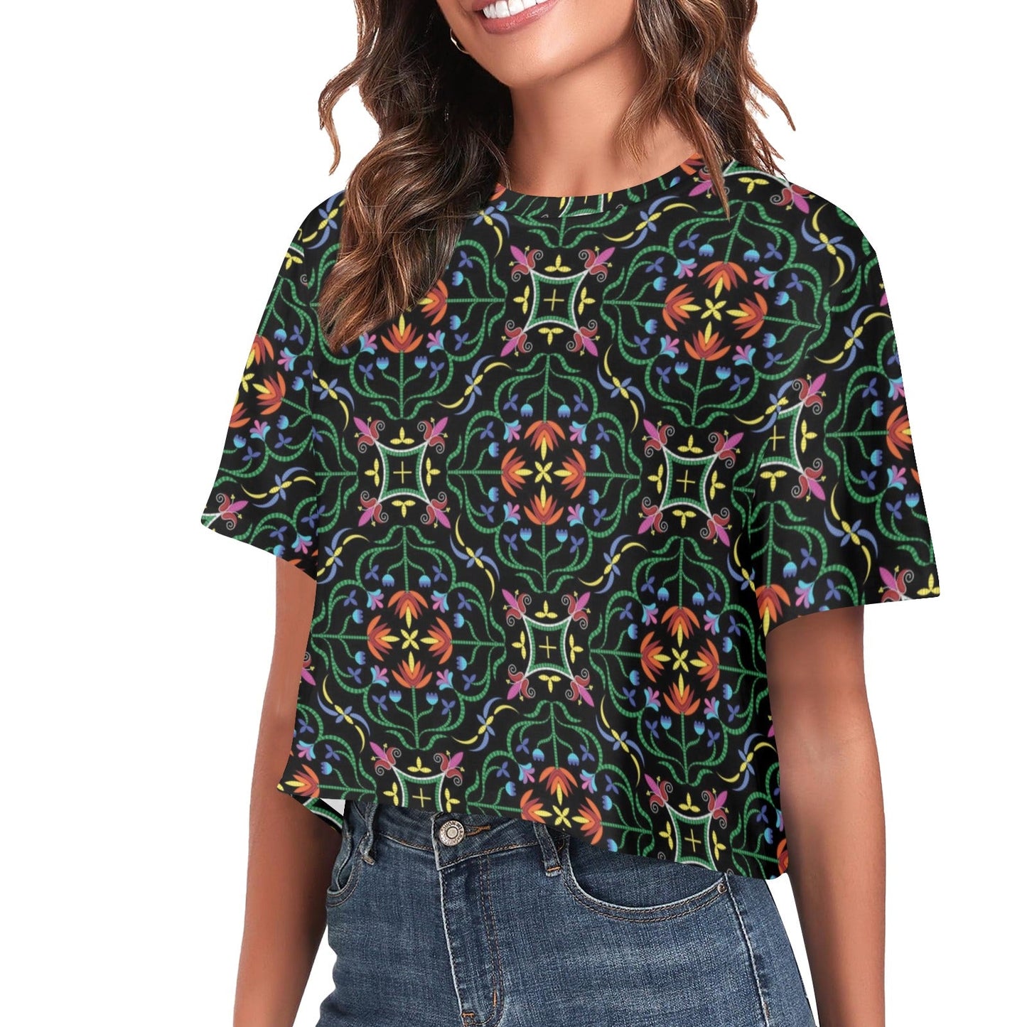 Quill Visions Crop Top