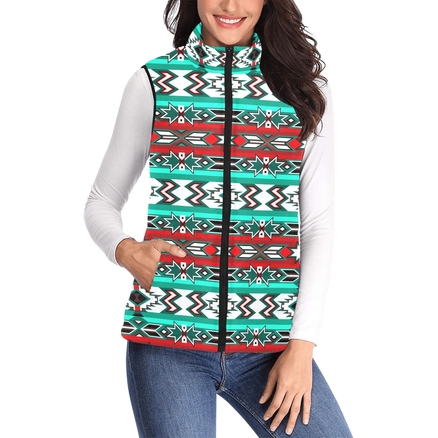 Southwest Journey Women's Padded Vest Jacket