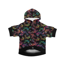 Load image into Gallery viewer, Neon Floral Eagles Pet Dog Hoodie
