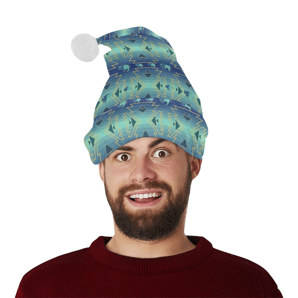 Buffalo Run Santa Hat