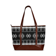 Load image into Gallery viewer, Sacred Trust Black Tote Handbag
