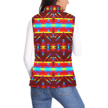 Load image into Gallery viewer, Visions of Lasting Peace Women&#39;s Padded Vest Jacket
