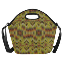 Load image into Gallery viewer, Fire Feather Yellow Neoprene Lunch Bag/Large
