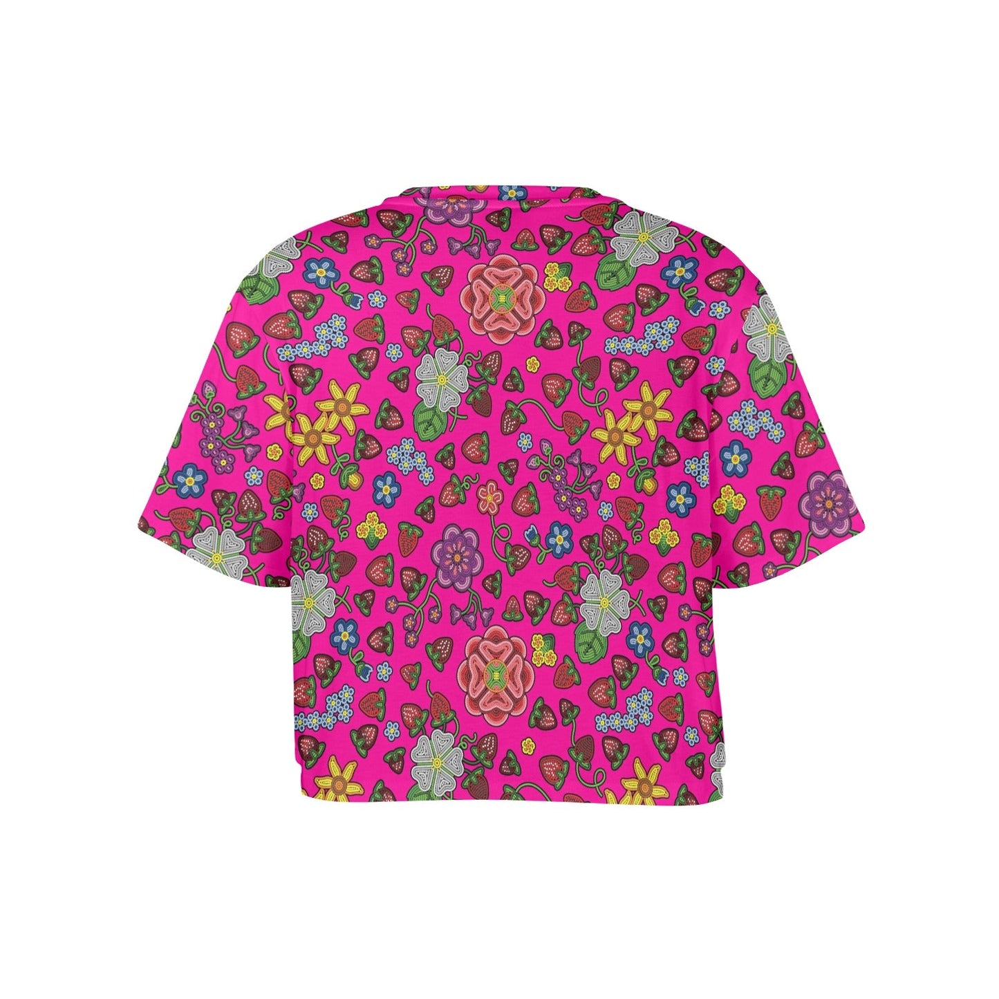 Berry Pop Blush Crop Top