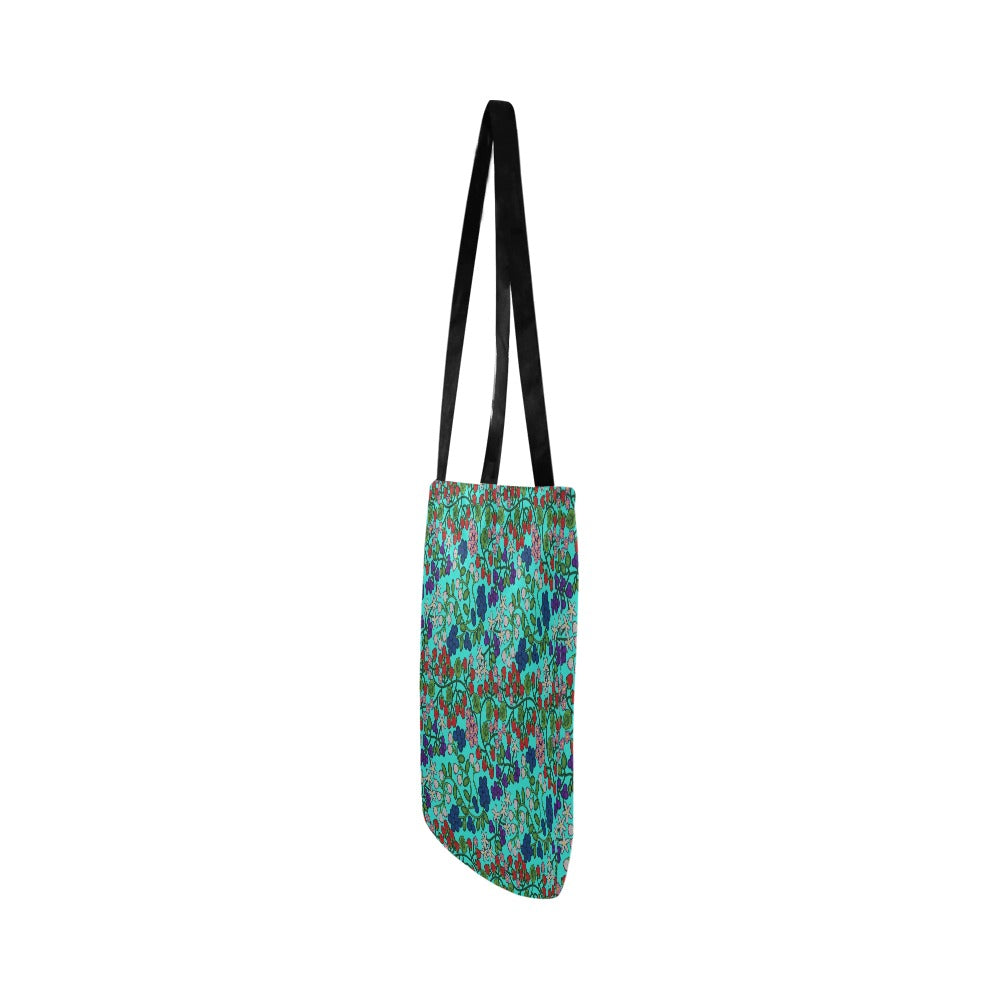 Takwakin Harvest Turquoise Reusable Shopping Bag