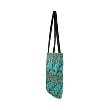 Load image into Gallery viewer, Takwakin Harvest Turquoise Reusable Shopping Bag
