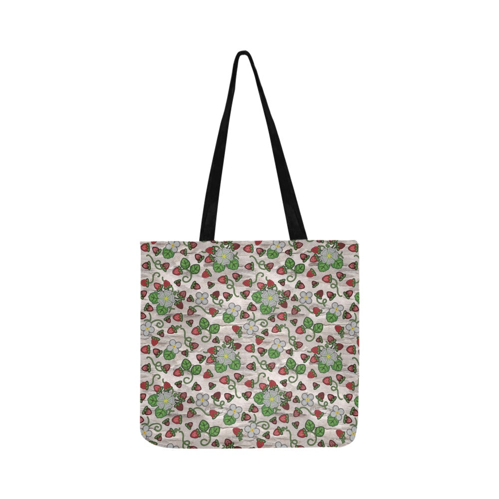 Strawberry Dreams Bright Birch Reusable Shopping Bag