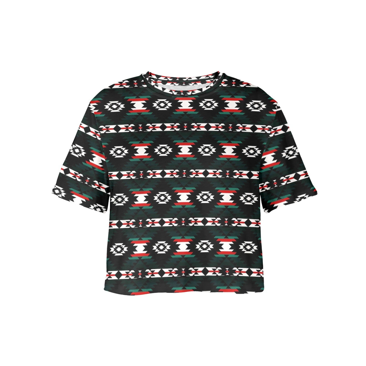 Cree Confederacy War Party Crop Top