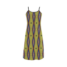 Load image into Gallery viewer, Diamond in the Bluff Yellow Alcestis Slip Dress
