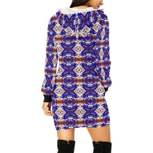 Load image into Gallery viewer, Gathering Earth Lake Hoodie Dress
