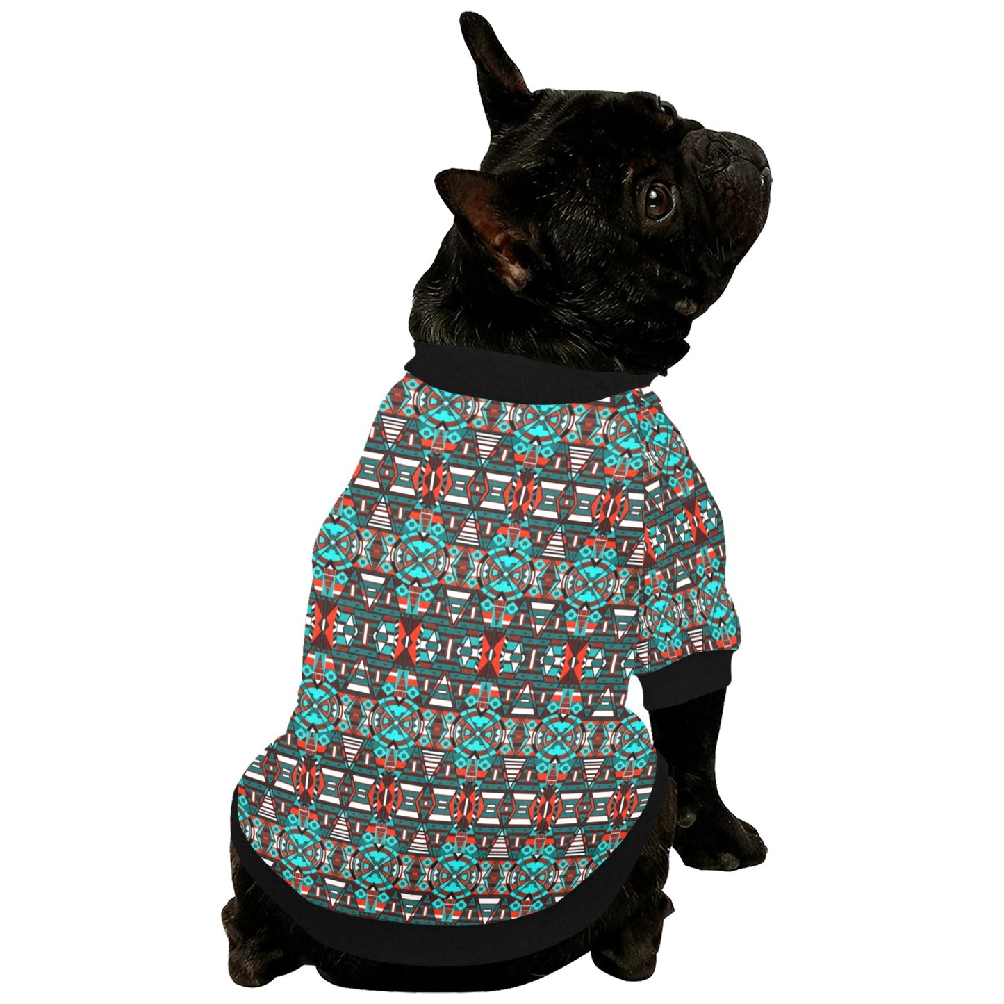 Captive Winter Pet Dog Round Neck Shirt