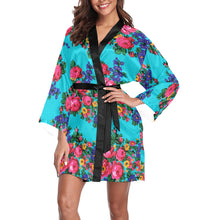 Load image into Gallery viewer, Kokum&#39;s Revenge Sky Long Sleeve Kimono Robe
