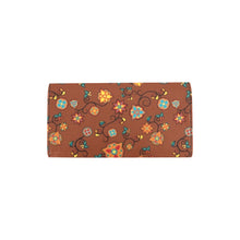Load image into Gallery viewer, Fire Bloom Shade Women&#39;s Trifold Wallet
