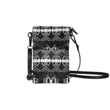 Load image into Gallery viewer, Sacred Trust Black Small Cell Phone Purse
