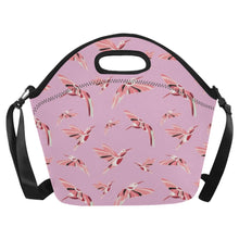 Load image into Gallery viewer, Strawberry Pink Neoprene Lunch Bag/Large
