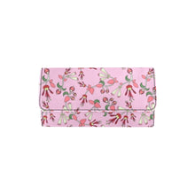 Load image into Gallery viewer, Strawberry Floral Women&#39;s Trifold Wallet
