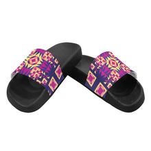 Load image into Gallery viewer, Kaleidoscope Bleu Women&#39;s Slide Sandals
