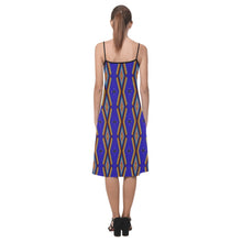 Load image into Gallery viewer, Diamond in the Bluff Blue Alcestis Slip Dress
