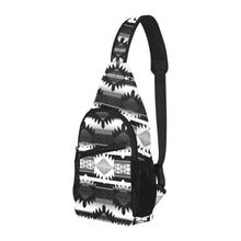 Load image into Gallery viewer, Okotoks Black and White Chest Bag
