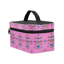 Load image into Gallery viewer, Dakota Damask Cheyenne Pink Cosmetic Bag/Large
