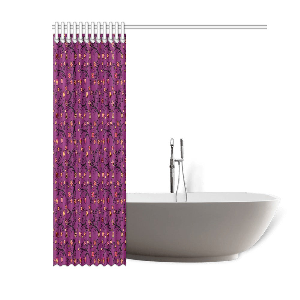 Lollipop Star Shower Curtain 60"x72"