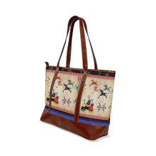 Load image into Gallery viewer, Horses Running Black Sky Tote Handbag
