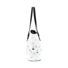 Load image into Gallery viewer, Ledger Dables White Leather Tote Bag
