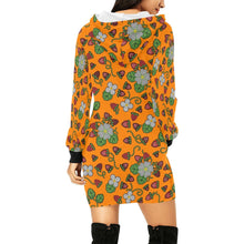 Load image into Gallery viewer, Strawberry Dreams Carrot Hoodie Dress
