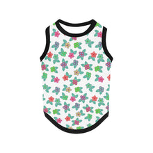 Load image into Gallery viewer, Berry Flowers White Pet Tank Top
