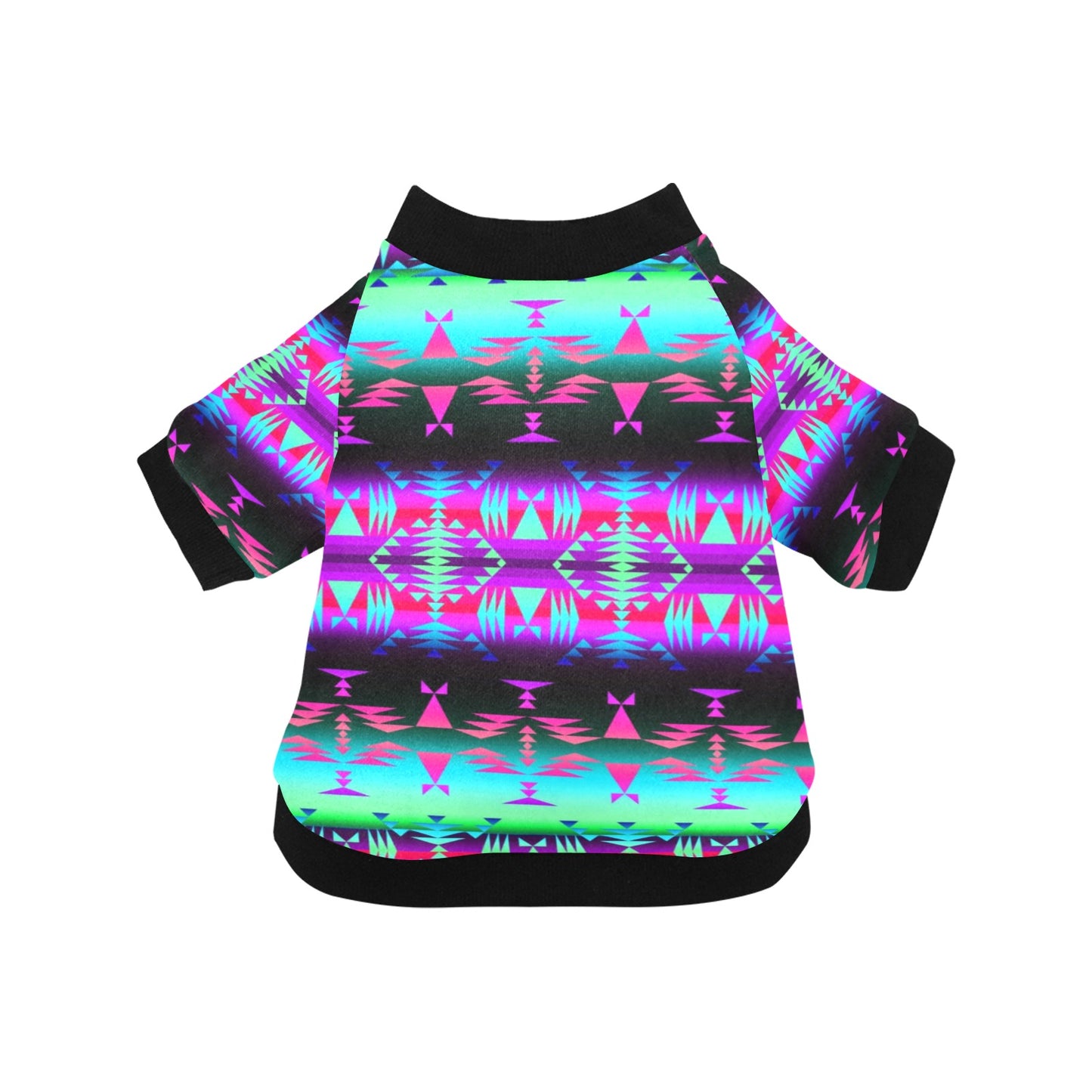 Between the Rocky Mountains Pet Dog Round Neck Shirt