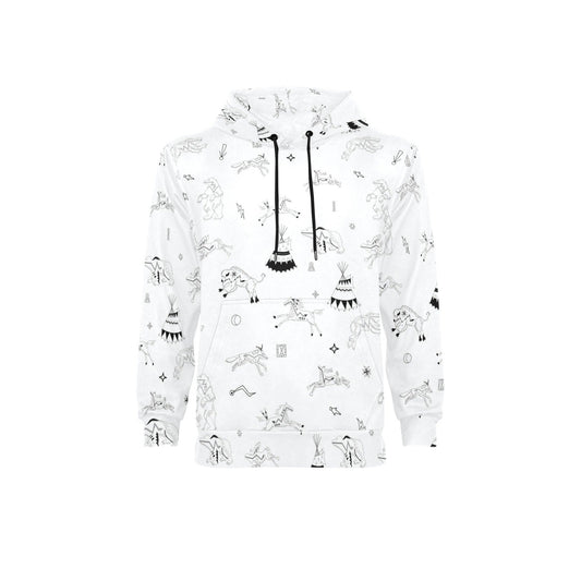 Ledger Dabbles White Fleece Hoodie