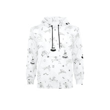 Load image into Gallery viewer, Ledger Dables White Men&#39;s Long Sleeve Fleece Hoodie
