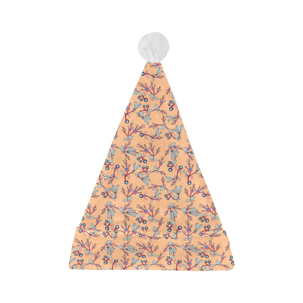 Swift Floral Peache Santa Hat