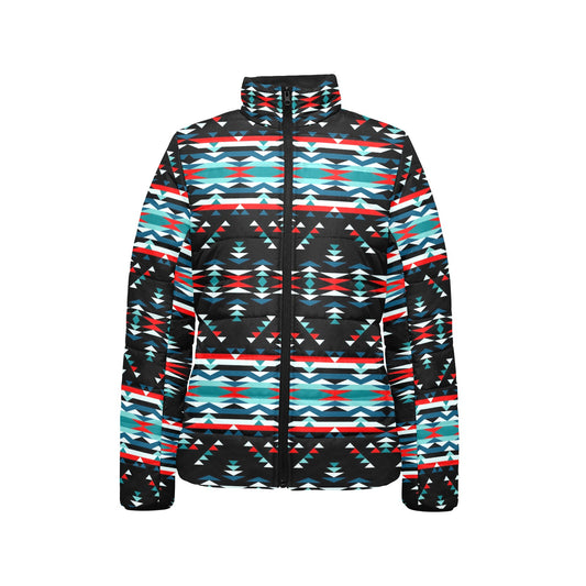Visions of Peaceful Nights Stand Collar Jacket
