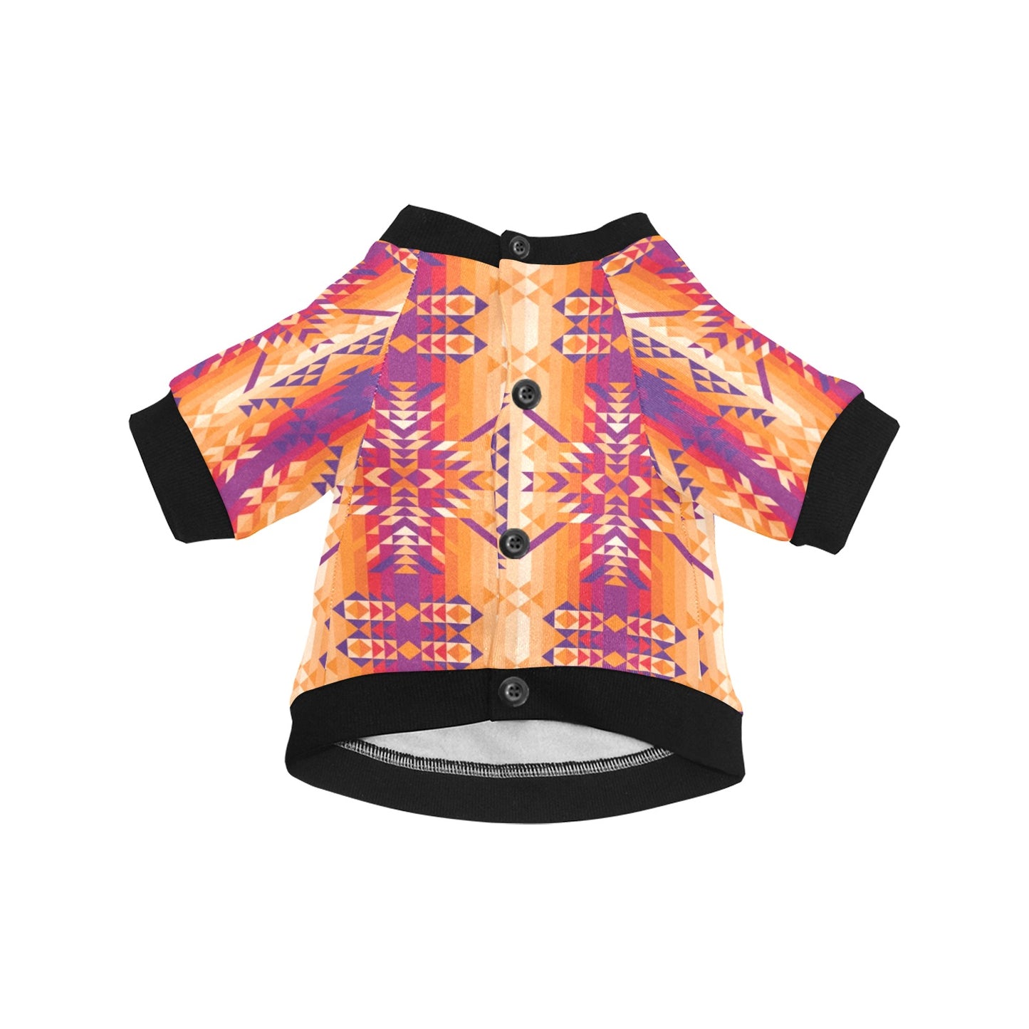 Desert Geo Pet Dog Round Neck Shirt