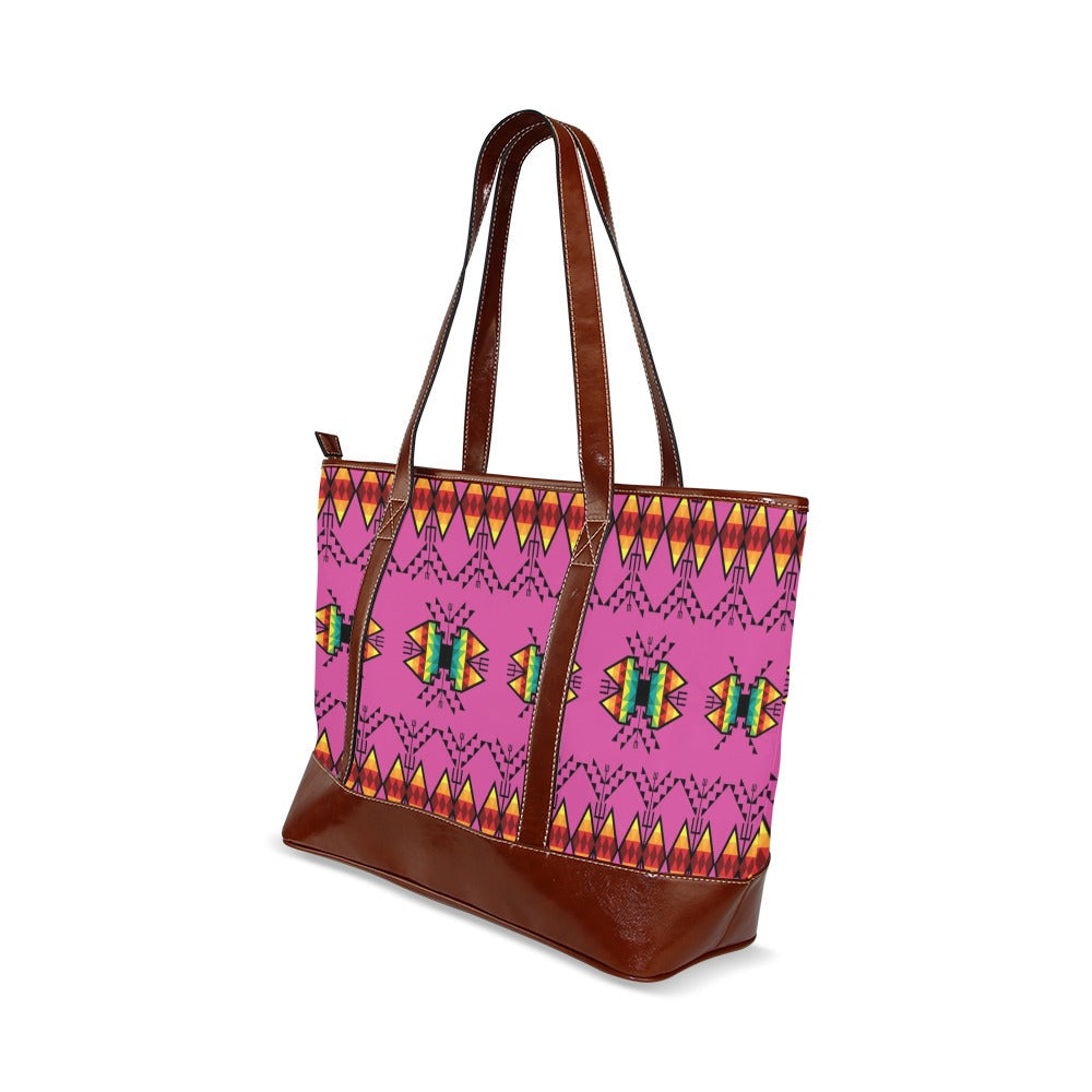 Sacred Trust Pink Tote Handbag